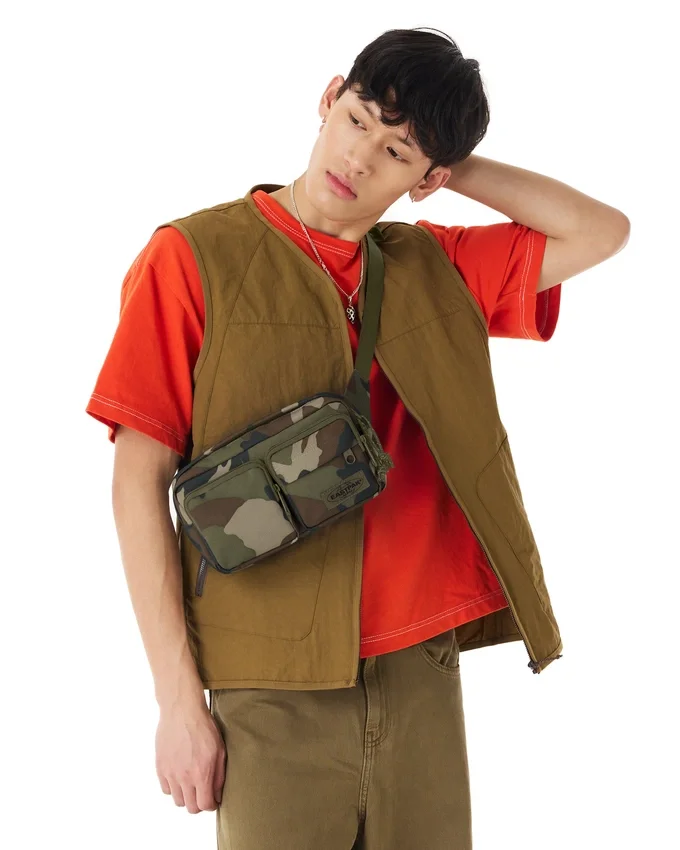 DOUBLE CROSSBODY CAMO
