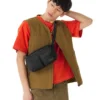 DOUBLE CROSSBODY ZWART