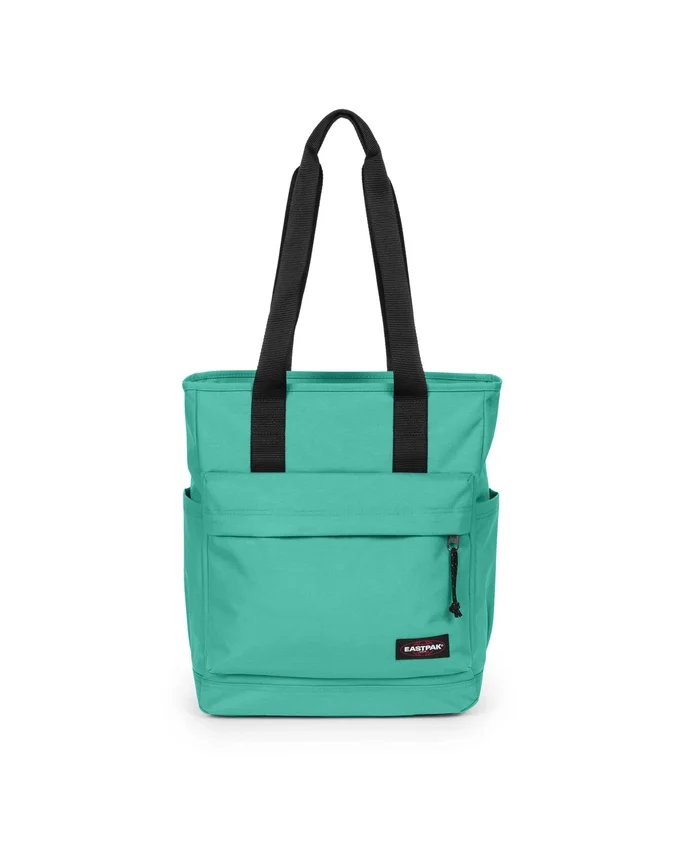 TOTE POCKET AQUAMARIJNBLAUW
